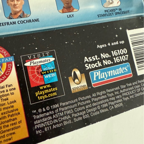 1996 Star Trek First Contact Dr Beverly Crusher Chef Medical Officer Figure - Picture 5 of 12